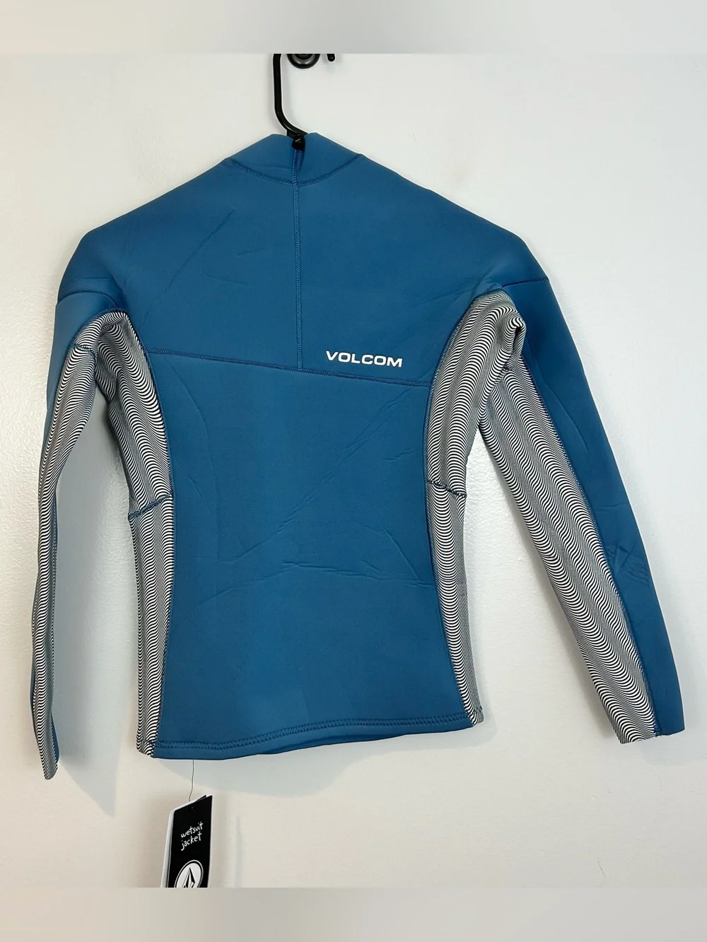 NWT Volvom Big Kids Long Sleeve Blue Wetsuit Jacket Surf Swim Size 16